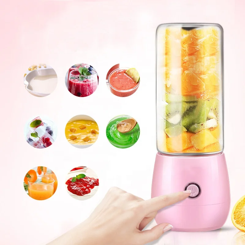 All-in-one Bottle Juicer Cup Travel Electric Fruit Juicer Machine Blender Smoothie Maker