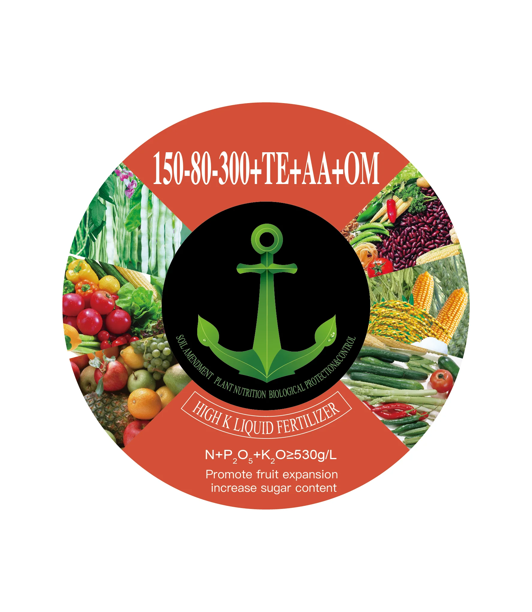 Жидкая Водорастворимая NPK аминокислота хелатированная подвеска составные удобрения для растений питательные вещества серии