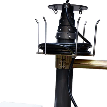 
6 meters Pneumatic Telescopic Mast for Mobile Lighting Antenna Vehicle-mounted 