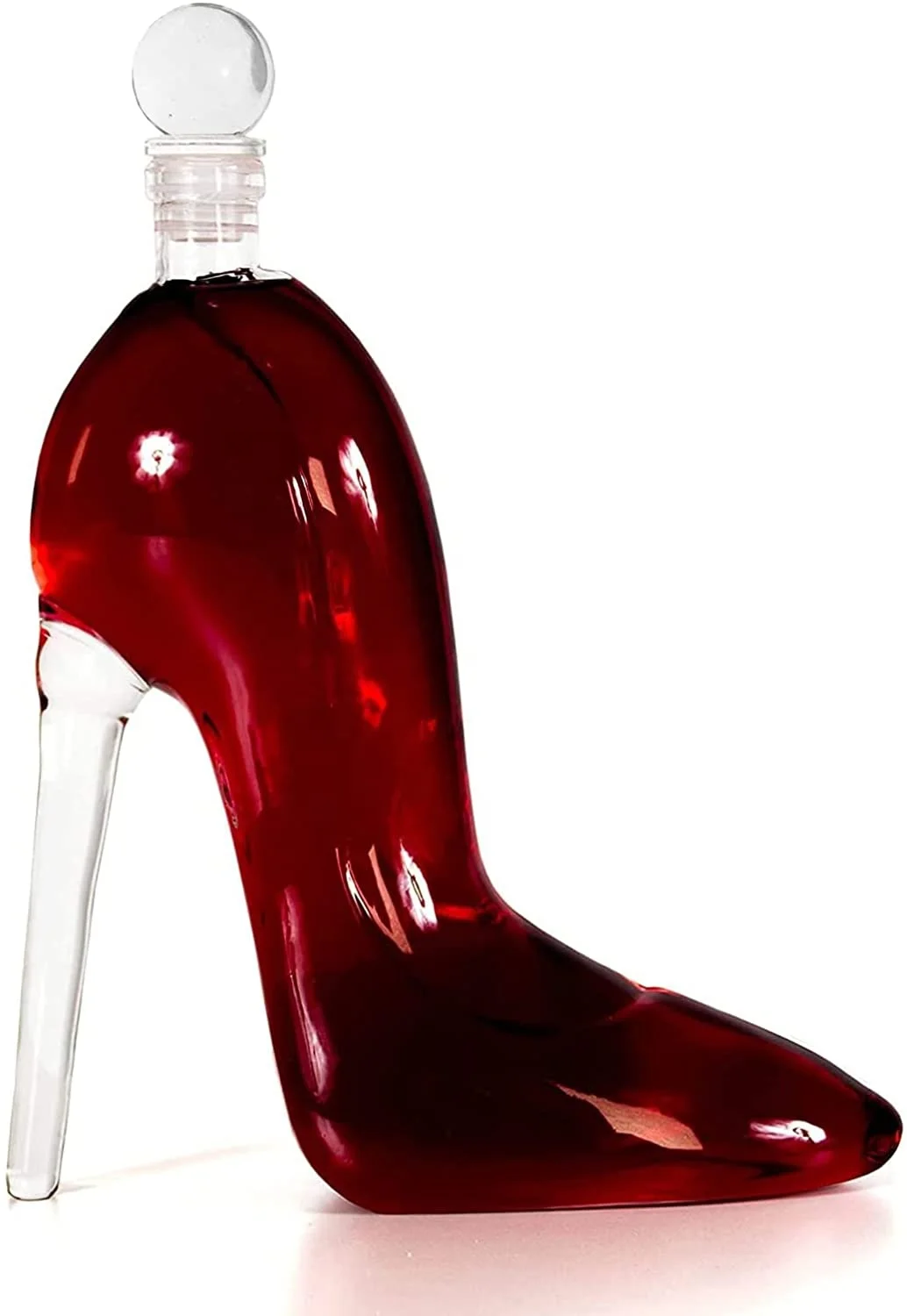 375ml High heel shoe decanter Wine Glass Exquisite Wine Decanter Home Decoration Creative Whiskey Bottle
