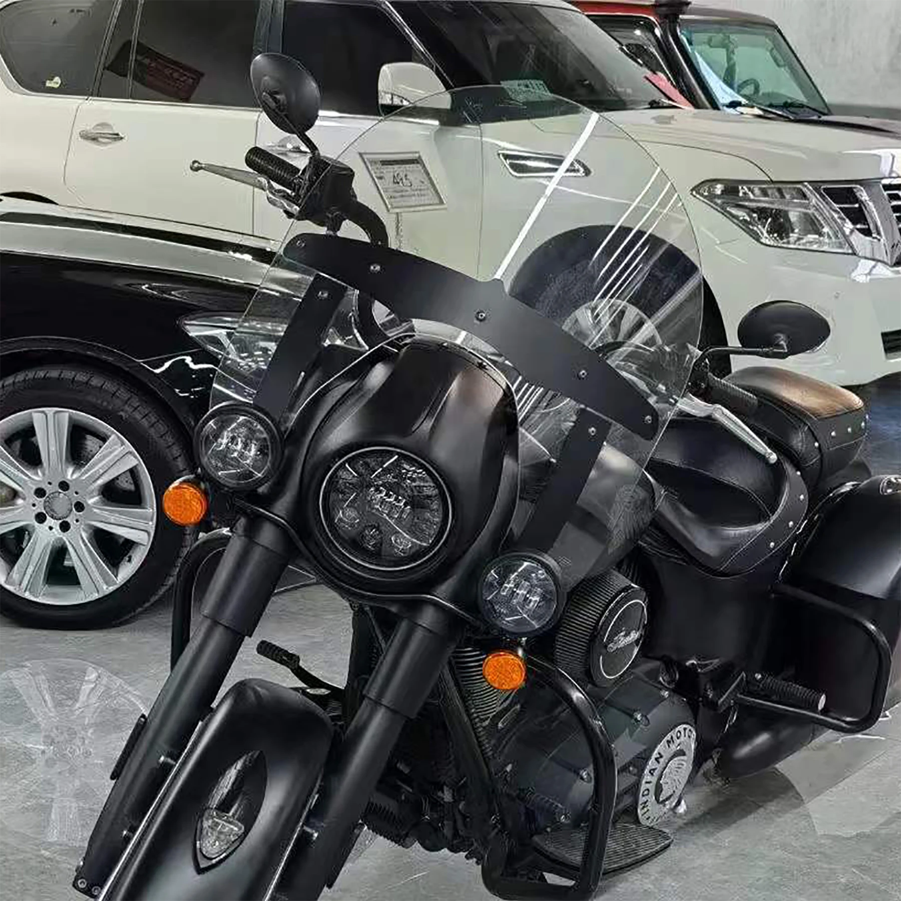 Motorcycles Windshield Front Windscreen Windscherm For INDIAN Chief Vintage Chief Dark Horse Chief Classic 2020-2021