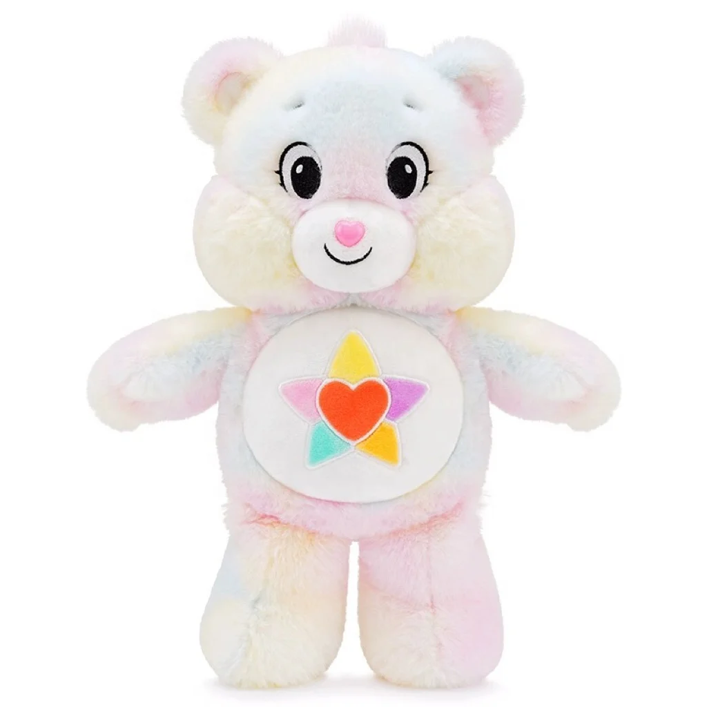 Custom Stuffed Animals Cute Baby Sleeping Soothing Doll CareBear Teddy Bear Plush Toys for Kids