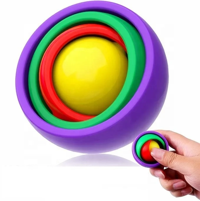 Hot Selling Newest Handheld Plastic Toy Stress Relief Fidget Spinner Toys