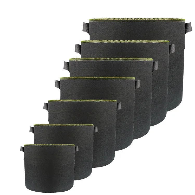 Cultivating Breathable 1 3 5 7 10 20 30 Gallon Garden Vegetable Fabric Plant Grow Bags Nursery Pots