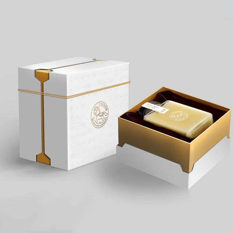 Newest Style Suitcase Style Royal Honey Jar Box Comb Honey Bottle Packaging Box