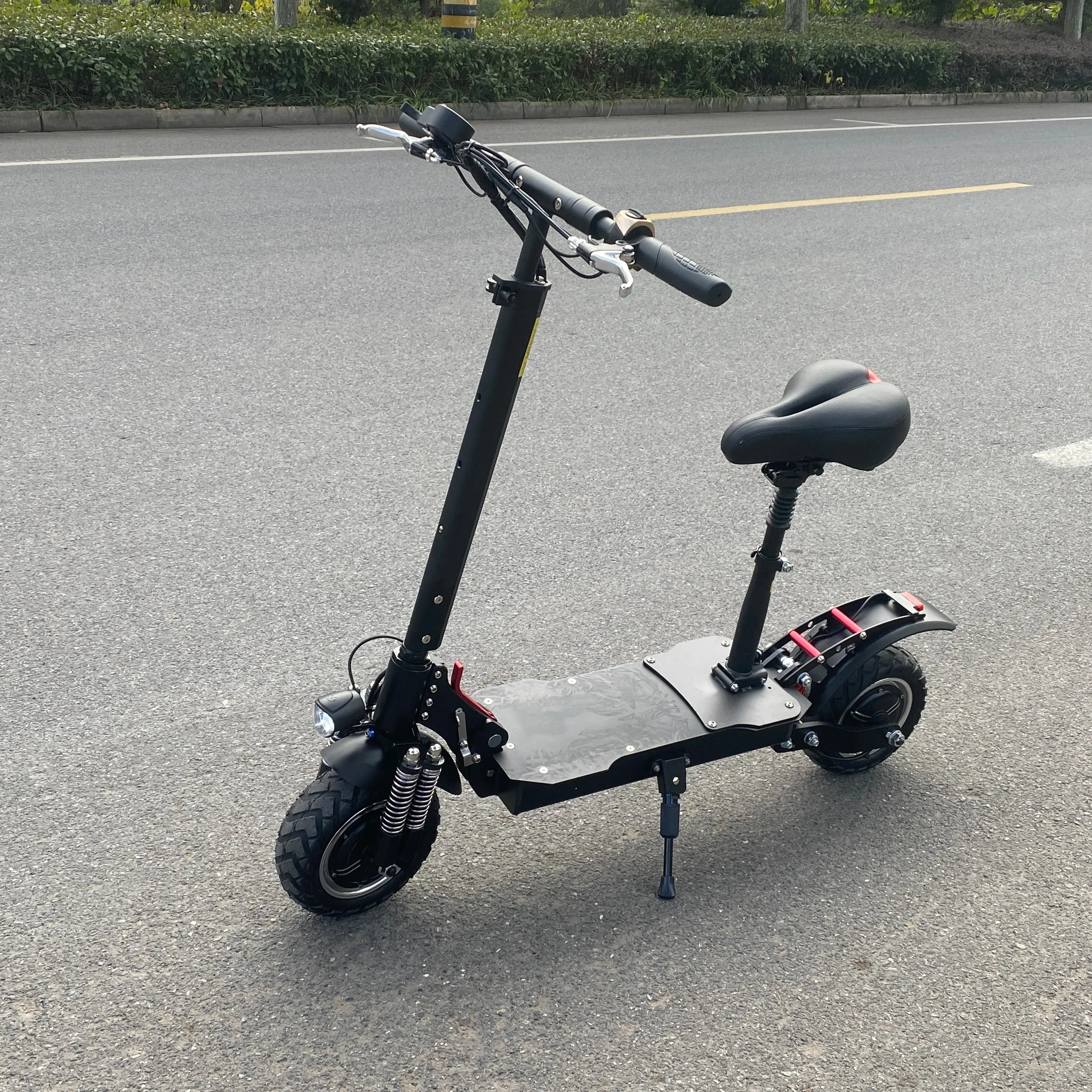2024 New Off-Road BIG two wheel fast electric scooter With Suspension Dual Motors 1200W 2400W Foldable Escooter