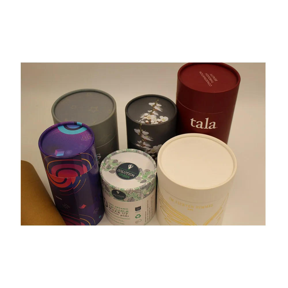 Wholesale Chinese Supply Cylinder Packaging Paper Tube Gift Box Kraft Paper Core Tube for Product Packaging Gift Packaging