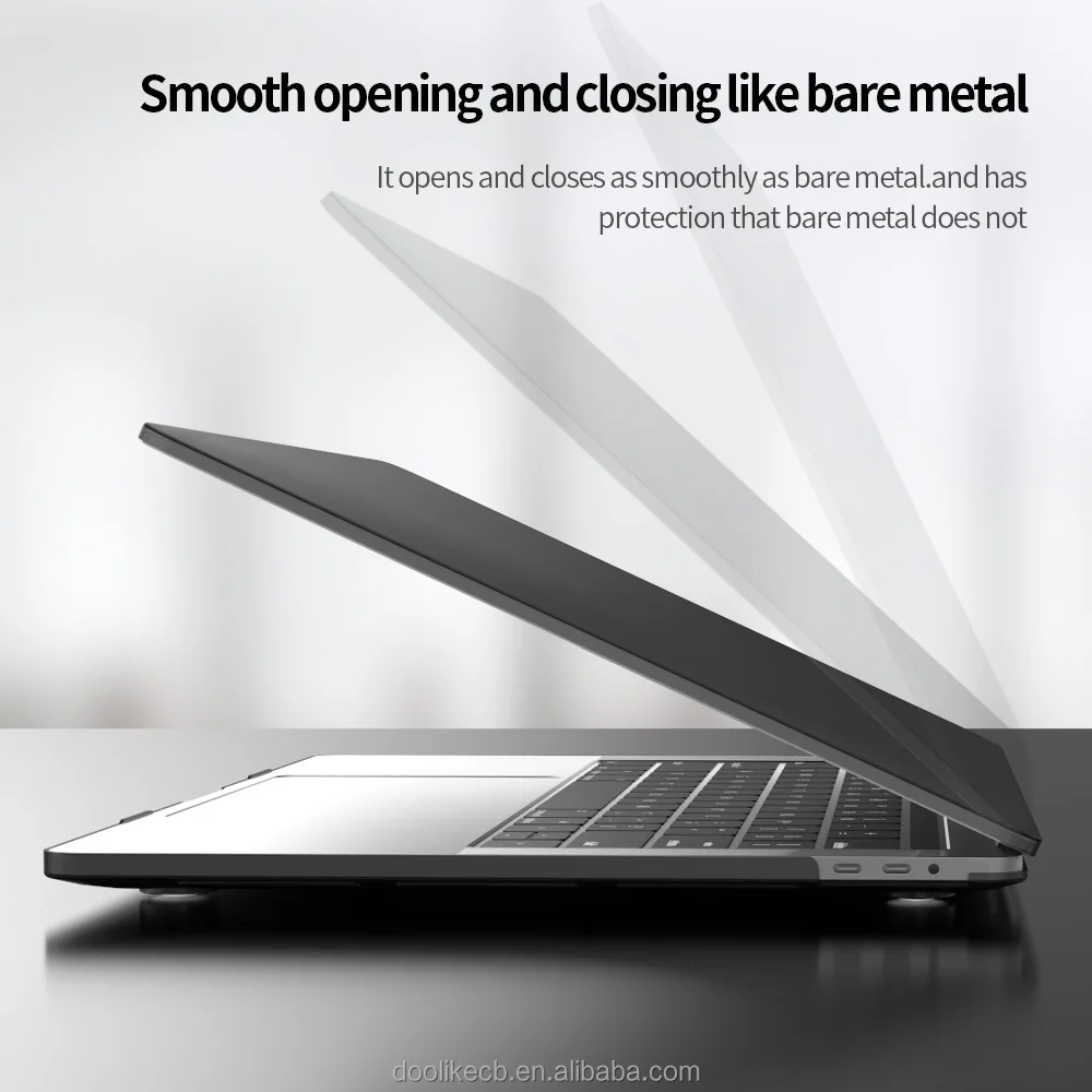 High Quality Crystal Transparent for MacBook Pro 13 15 16 inch Hard Shell Case Shockproof Protection for Laptops