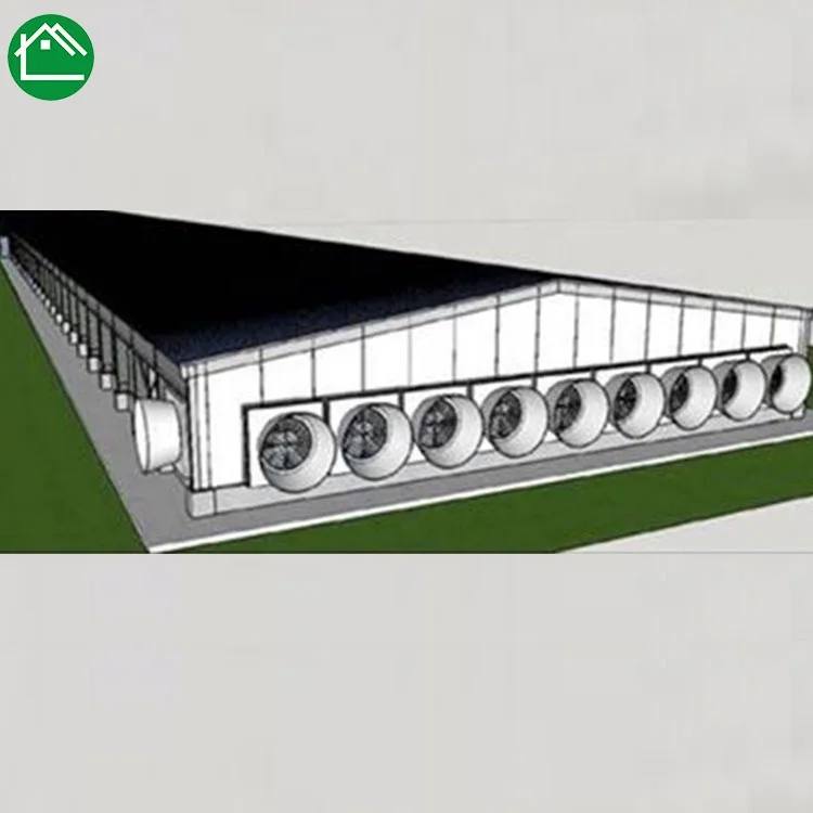 Дешевый строительный стальной конструкционный сарай птицеферма куриный домик для продажи коммерческий яиц дизайн