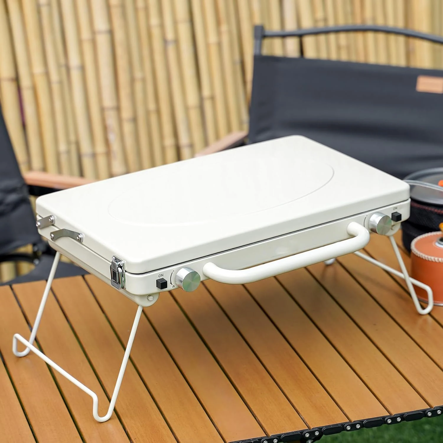 Butane gas stove propane gas stove 2 burner portable camping stove