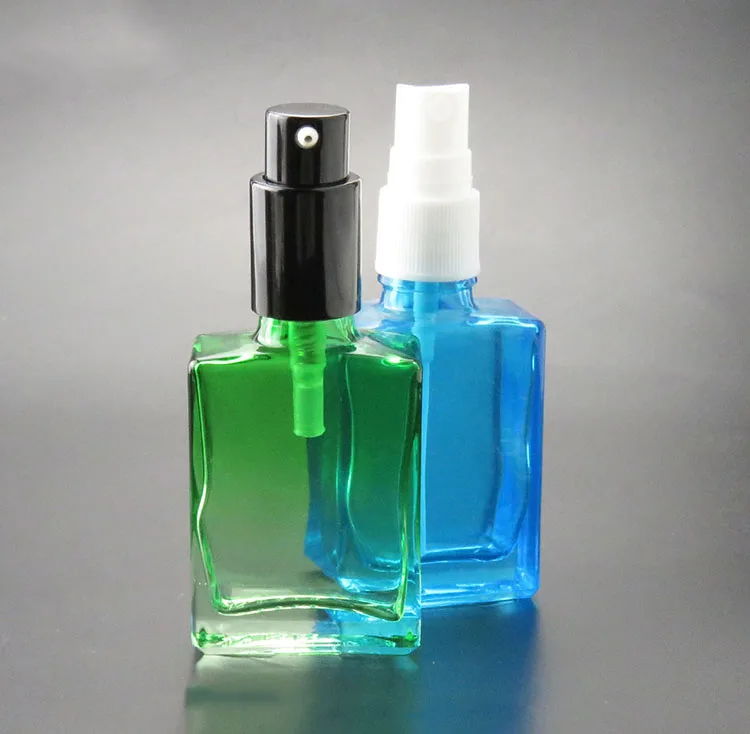
Wholesale 30ml rectangular glass bottle with box 50ml perfume glass bottle 