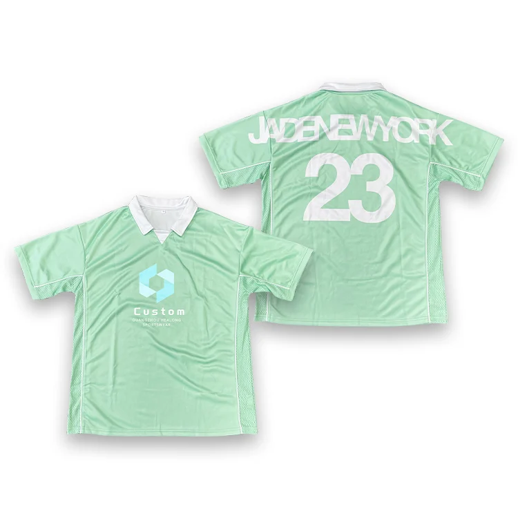 Soccer Jersey Polyester Sublimation Design Your Like Number Logo Football Shirts