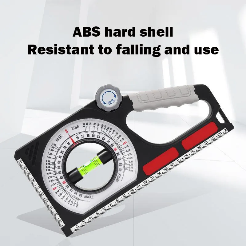 Slope ruler magnetic multi-function level measuring instrument high-precision slope meter construction measurement angle ruler
