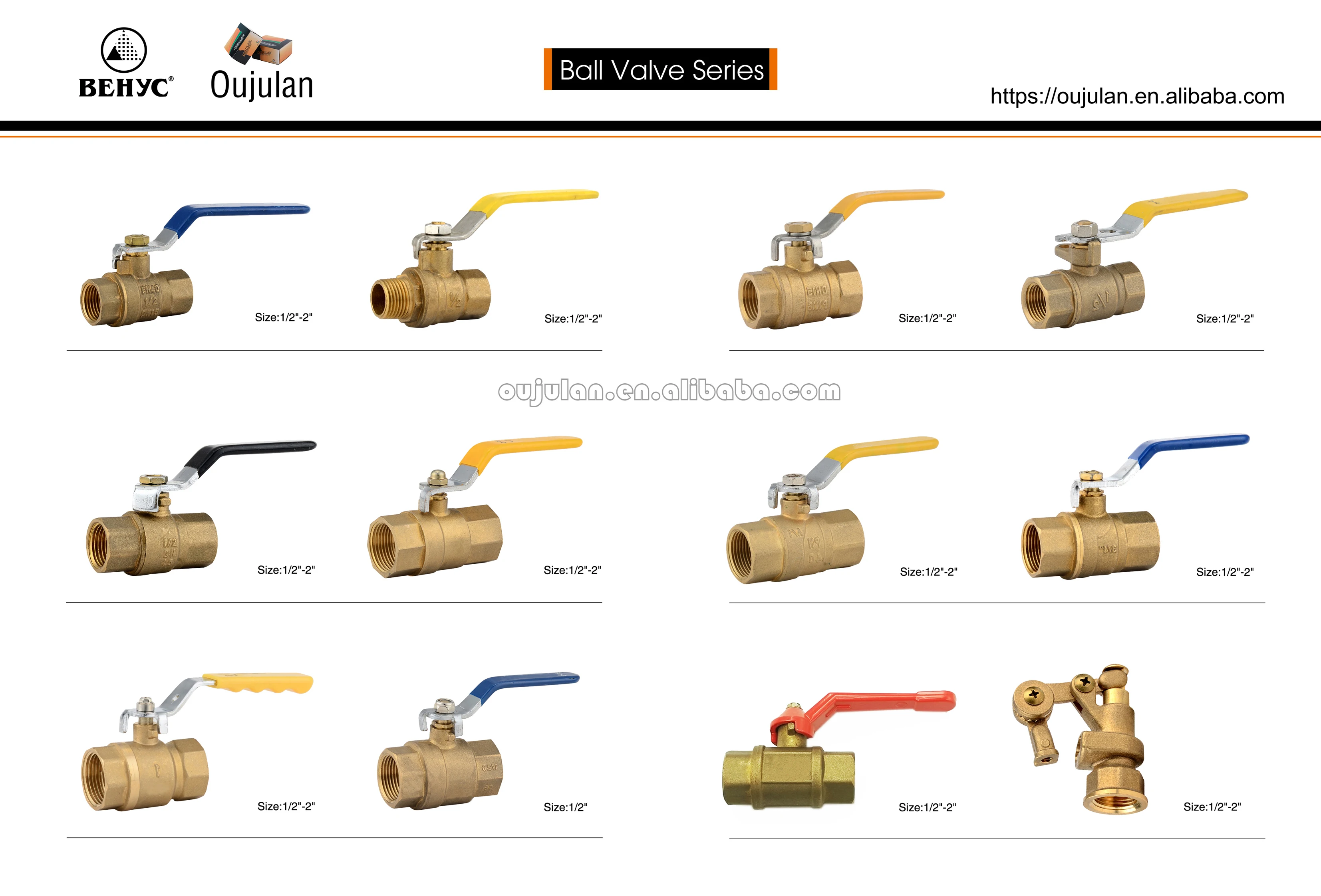 400 WOG ball valve forged gas brass ball valves