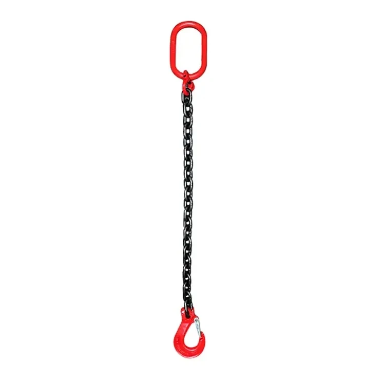 Hot sale 8 ton Grade 80 four leg alloy steel lifting chain sling for Industrial Use