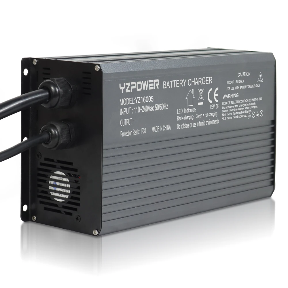 YZPOWER YZ1600S 87.6V20A Battery Charger for 72V LiFePO4 battery of , RV batteries, energy storage batteries