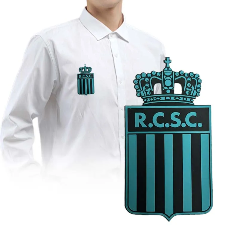 sport Silicone Heat Transfer 3D Label Brand Rubber Tpu Printing Embossed Logo