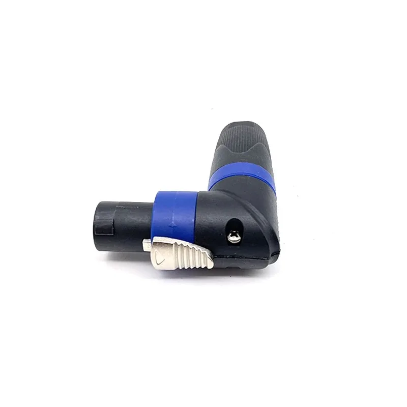 90  Degree 4 PIN Speakon Connector Plug NL4FC XLR Male Jack 4 Pole Speakon Audio Connector NL4 Speaker Plug Connector