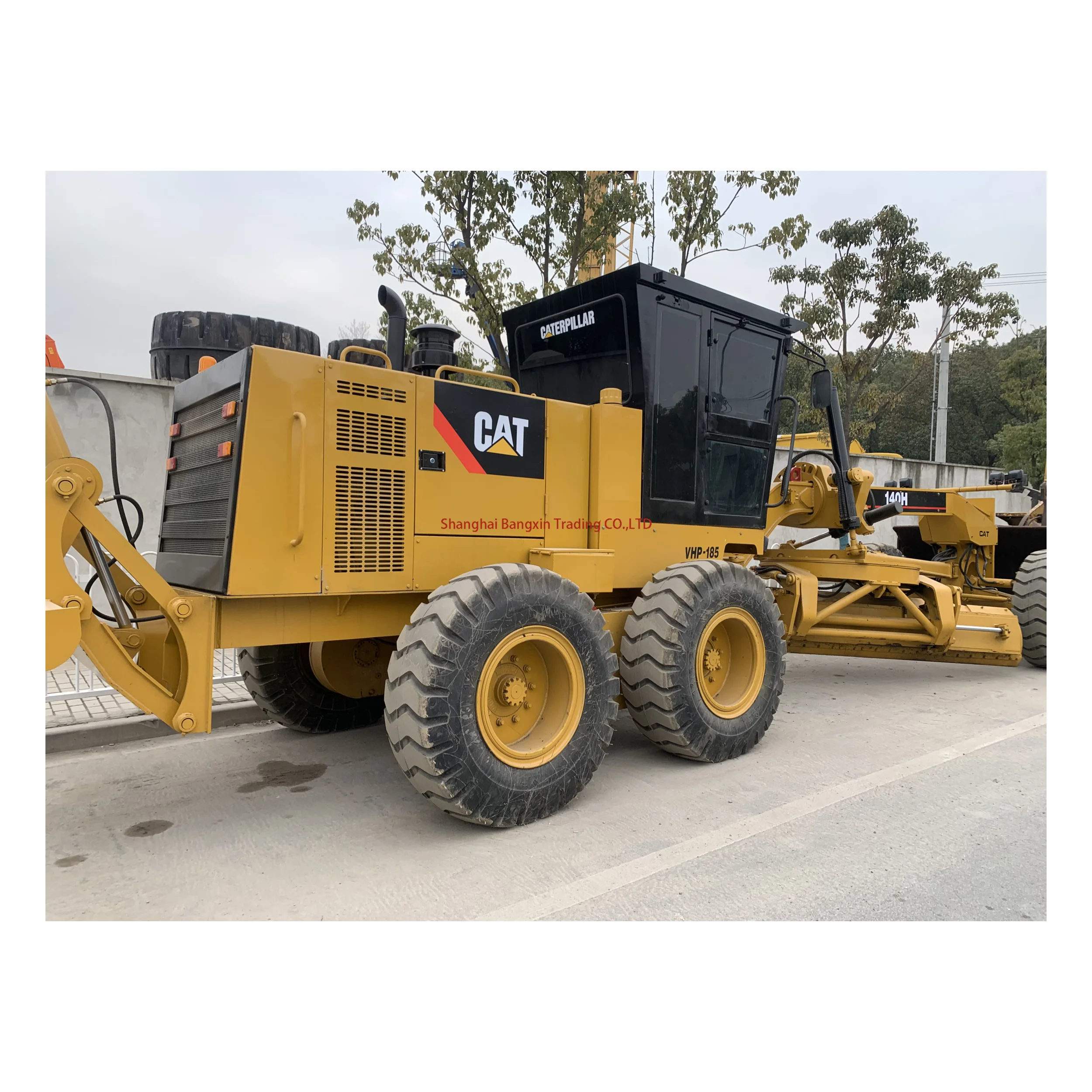 95% new low running hours cat grader used caterpillar 140h land leveller with low price sale