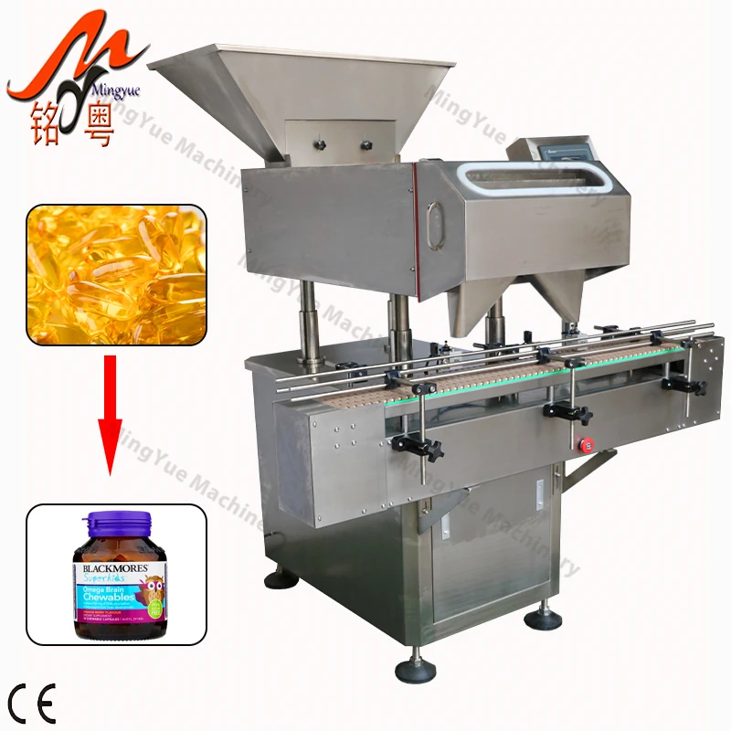 Factory Direct Multi Channel Electronic Tablet/Effervescent Tablet Bottled Counting Machine Filling Line