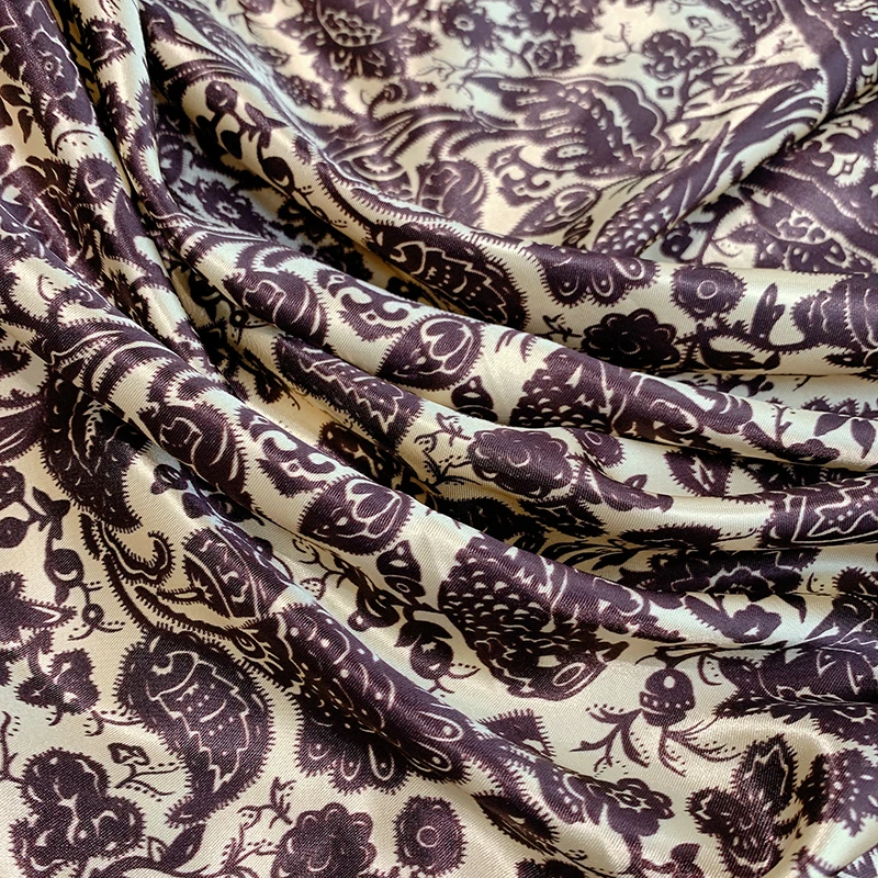 wedding High vendor 90cm satin Square scarf  dresses Stretch breathable Printed Elegant Scarves scarf Colored