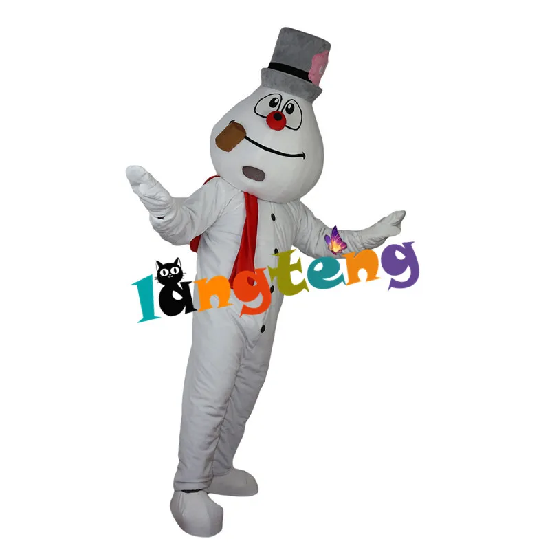 788 Cartoon Cosplay Party Christmas Carnival Apparel Snowman Mascot Costumes