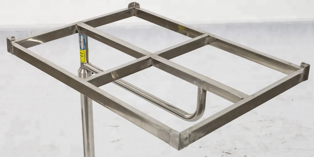 Hospital  Instrument Collapsible Stainless Steel Surgical Mayo Table Trolley