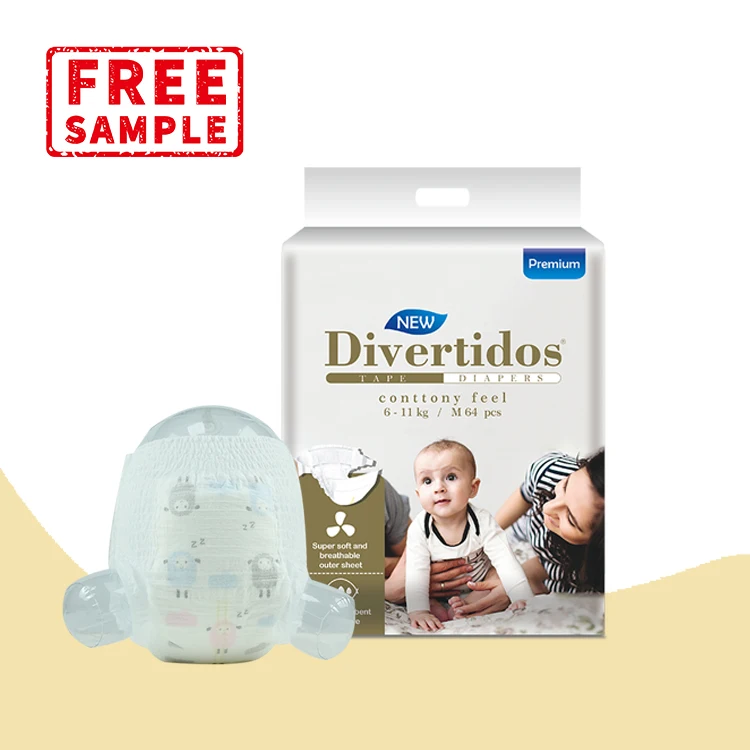 FREE SAMPLE Discount Customized Disposable Premium Baby Diaper Pampering Pull Up Pants Wholesale Manufacturer Nappies Panales