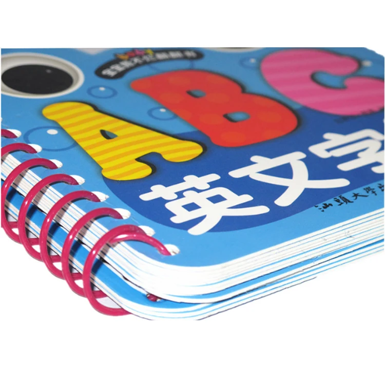 Manufacturer High quality Full Color ABC Alphabet Learning Books For Kids children board books