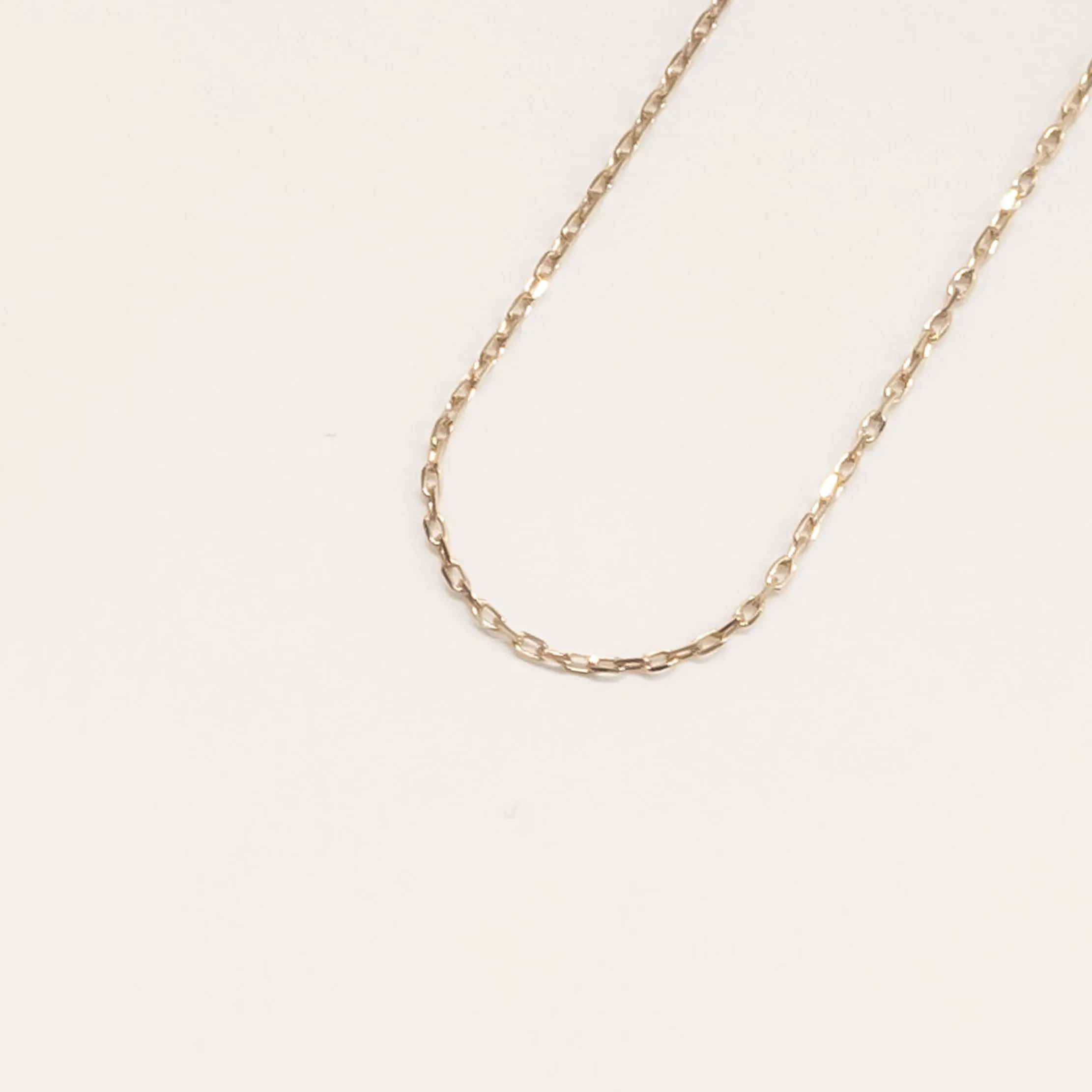 
K10YG WG PG cutting cable 10k solid high quality jewelry gold chain 