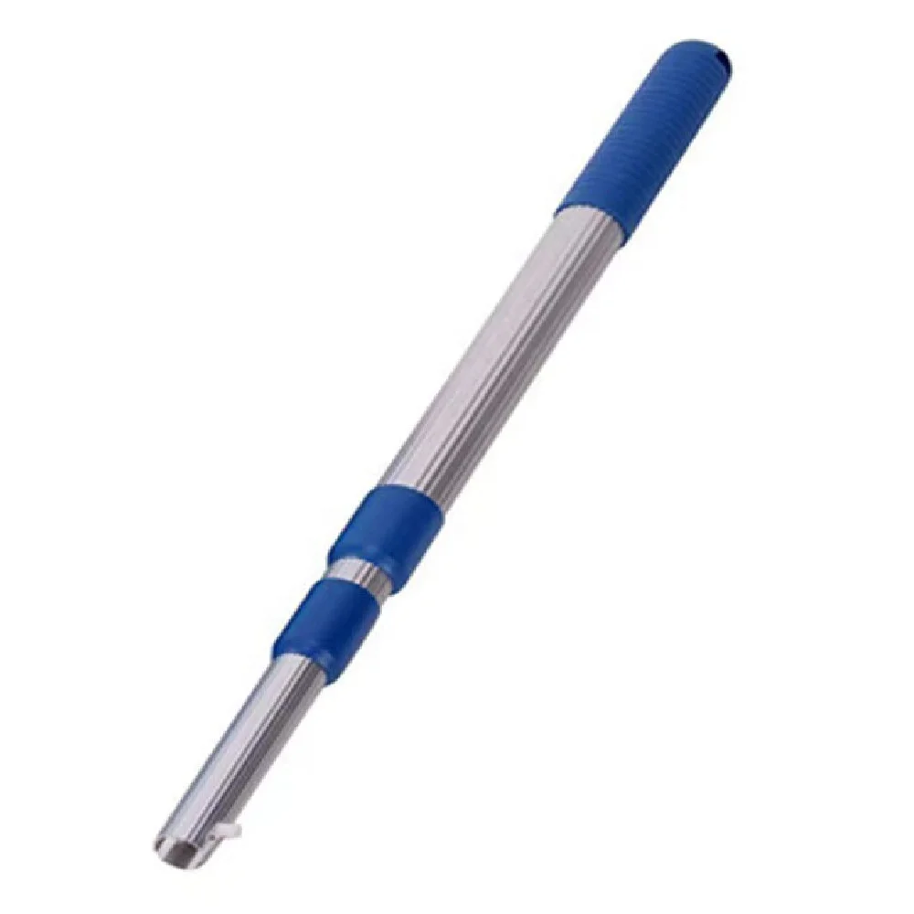 Pool Skimmer Net with 3 Sections Telescopic Pole Leaf Skimmer Mesh Rake Net for Pool Spa Cleaning