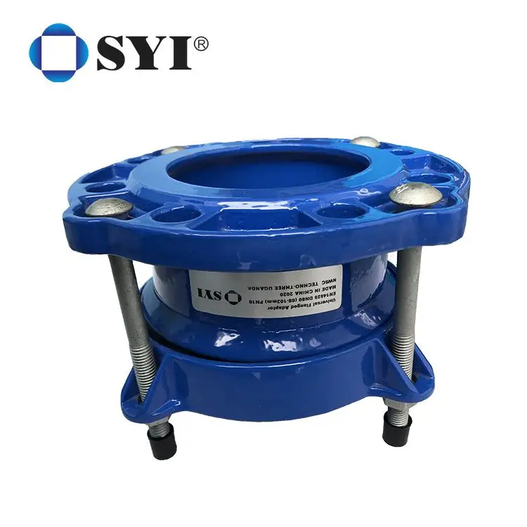 Ductile Cast Iron Universal Coupling Fitting HDPE Pipe Flange Adaptor Price