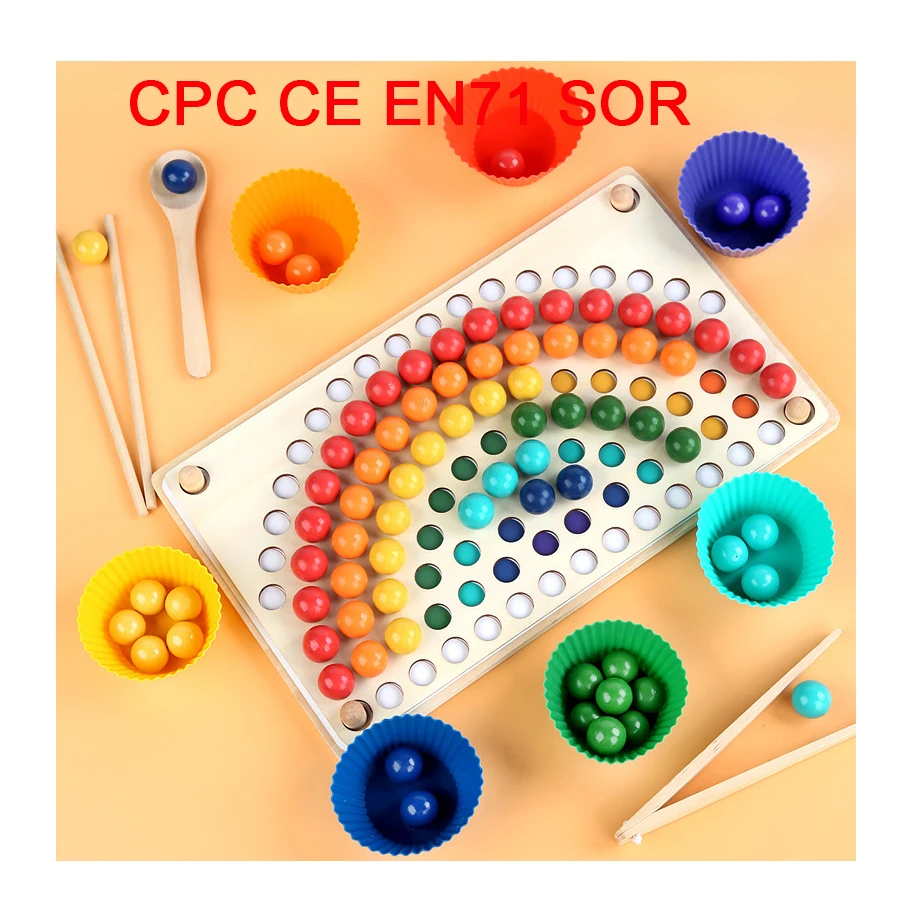 Детский деревянный пазл Монтессори