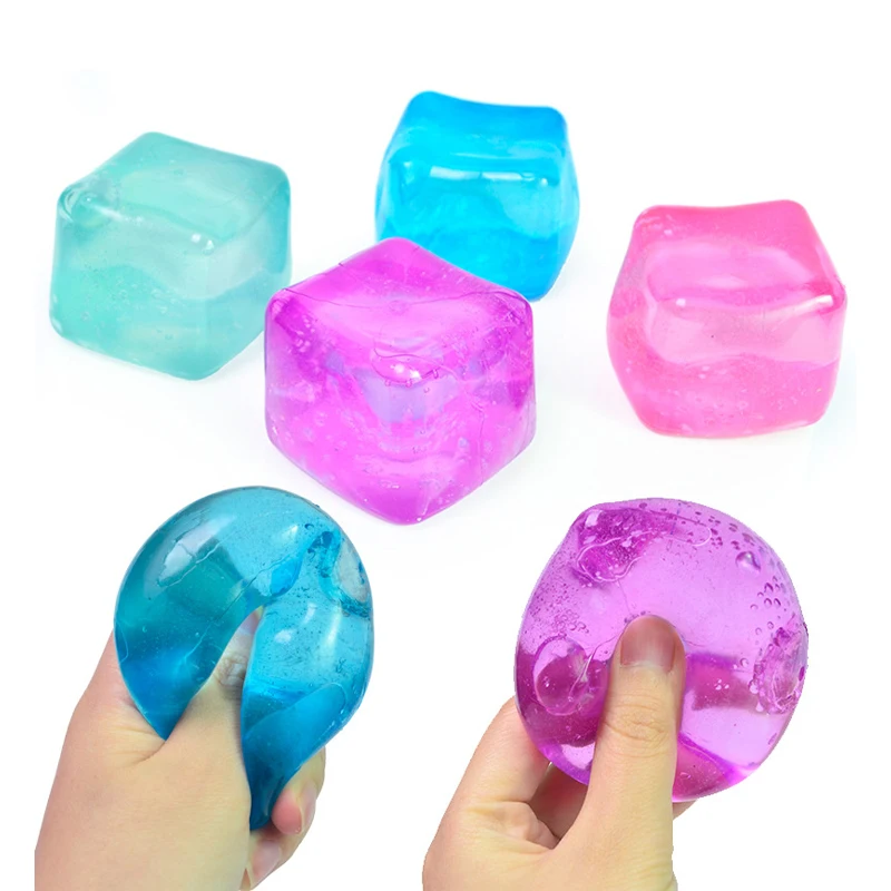 New Squeeze Stress Relief Squishy Squeeze Toys Calming Fidget Stress Ball Custom logo for Kids
