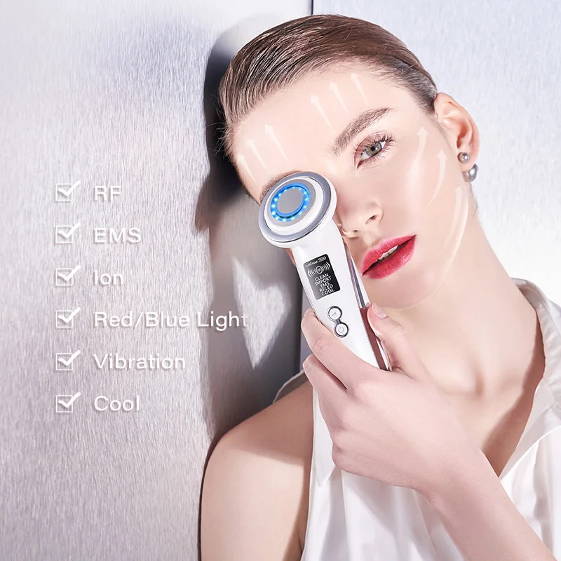 Device for neck and face care at home