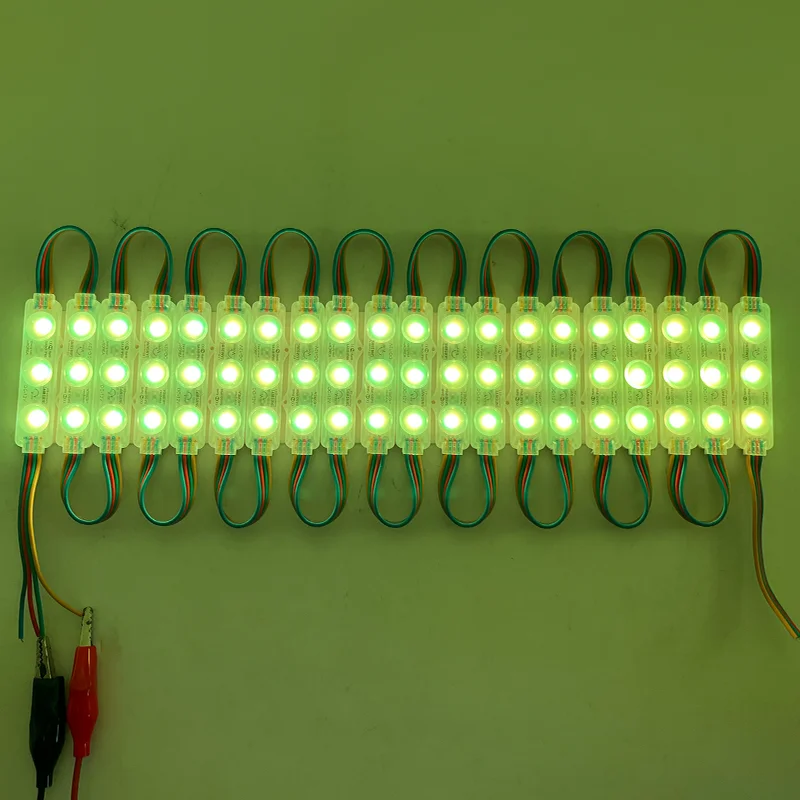 High Quality Multiple Modes RGB Led Module Light 3LED With Four Color LED Module Light