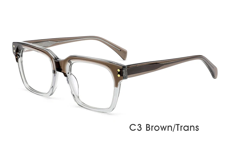 LM6606 2024 Trending Handmade Eyeglasses Acetate Eyewear Frames For Eye Glasses Men Women