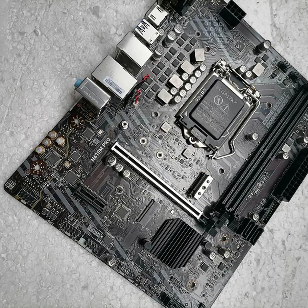H410M PRO для Msi LGA1200 DDR4 64G SATA3 * 4 м. 2*2 USB3.2 поддержка I9 M-ATX рабочего стола материнской платы оригинальные гарантированное качество