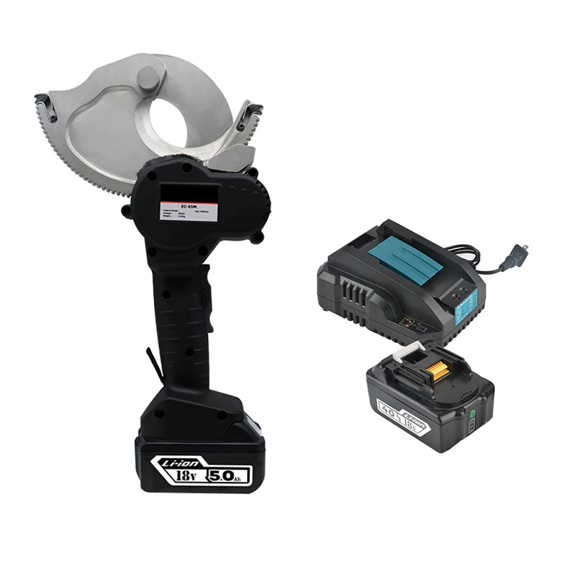 Factory Lowest Price EC-65M Cordless Hose Cutter Strong Power Cable Cutter Tool
