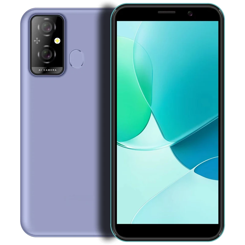 Factory price OEM smartphone Android 12 6 inch screen smartphone SC9832e Quad Core 4G unlocked smartphone