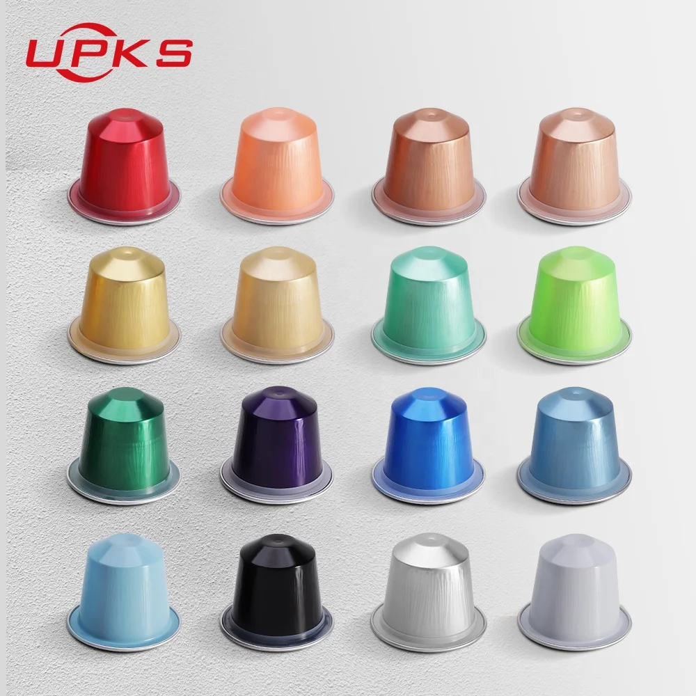 High quality coffee capsules compatible with aluminum colored coffee capsules Beef powder/tea/coffee powder