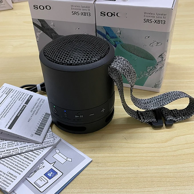 Punchy Sound Waterproof Portable Wireless Speaker for Sony SRS-XB13 Extra BASS Subwoofer Outdoor mini stereo speakers