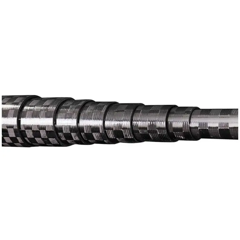 Telescopic Pole Tube For Ptz Vacuum Curtain Twist Lock Telescoping Extension Mast Outrigger Carbon Fiber Tube 100Mm