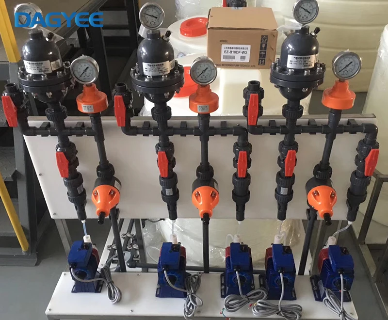 Automatic Powder Dosing Machine Mixing Polymer Liquid Flocculant PVC Polymer Make Down System