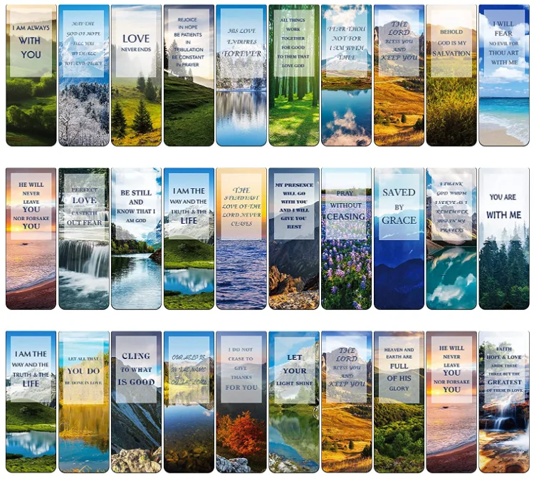 Magnetic Bookmarks Bible Magnetic Bookmarks with Full Scripture Inspirational Magnetic Bookmarks for Women Men Religious Gifts