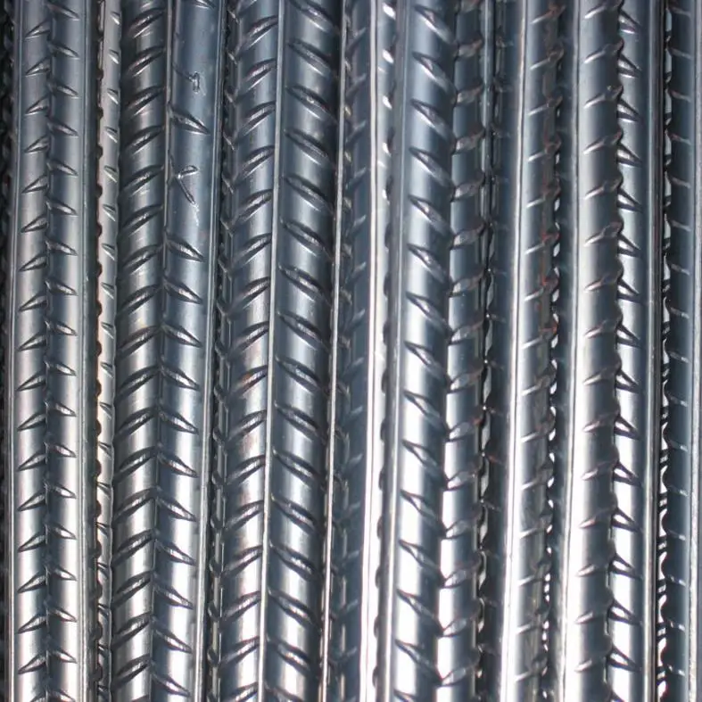 High Quality  HRB400 HRB500 carbon steel iron rod rebar 8mm 10mm 12mm 16mm for construction