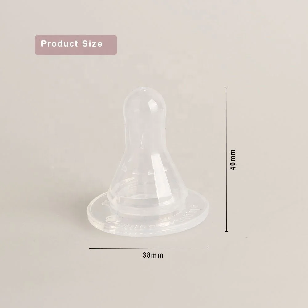 2025 Factory Hot Latax Baby Nipples Teats Baby Latex Latex Nipple for Babyes Standard Milk Nipple