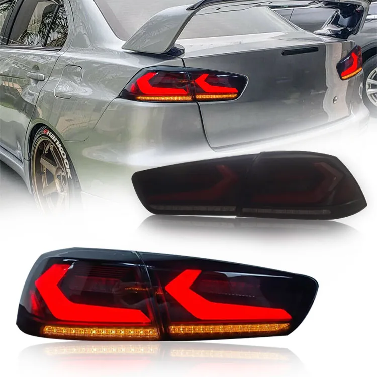 LED Modified Tail Light Rear Tail Lamp for Lancer EVO X 2008-2017 year Tail light For Mitsubishi Lancer
