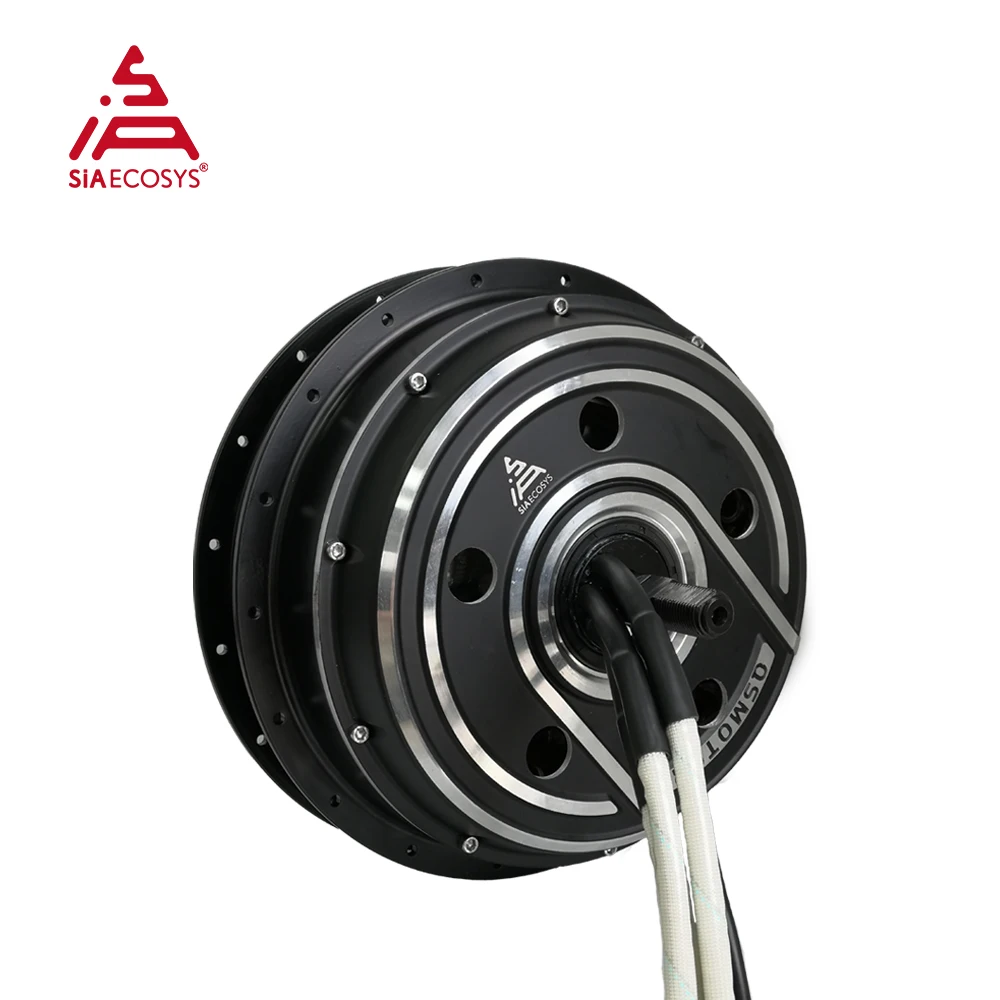 QS Motor High Power Air Cooling 212 7000W V3 72V 140kph Spoke Hub Motor for Electric Motorcycle E-Scooter  Track Version