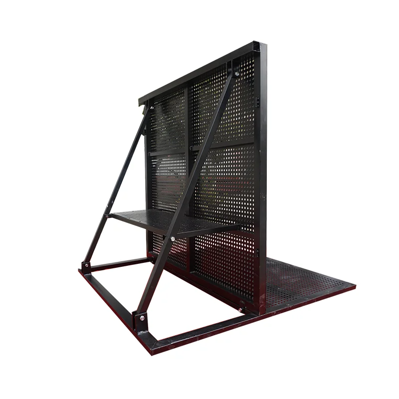 Wholesale Easy-to-Installation Aluminum Mojo Stage Barrier Traffic Control Crowd Barrier Concerts Crowd Management 3D Model
